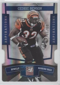 2010 Donruss Elite Aspirazioni Die-Cut /68 Cedric Benson #20 - Foto 1 di 4