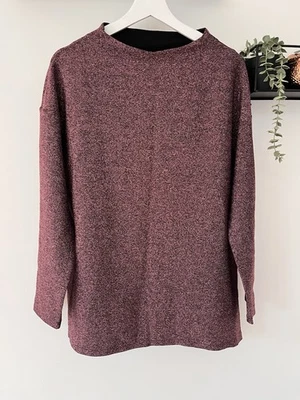 Tu Pink Glittery Jumper Size 14 - Image 1 of 4