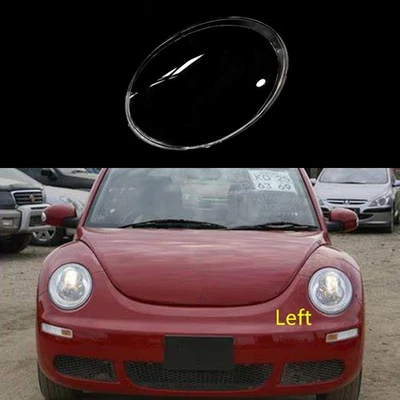 For Volkswagen Beetle 2004-2010 Left Side Headlight Lens Cover Replace — 第 1/4 张图片