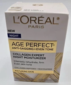 LOreal Age Perfect Night Moisturizer 2.5oz - Picture 1 of 5