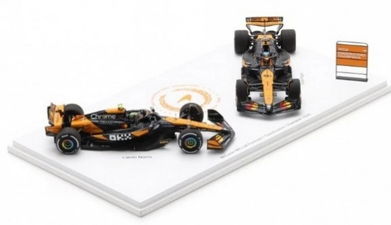 McLaren MCL38 Set Constructors Champions 2024 Lando Norris + Os 1:43 SPARK S9571 - Immagine 1 di 1