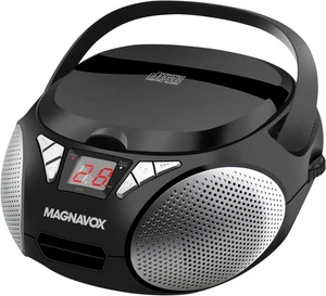Magnavox MD6924 Portable Top Loading CD Boombox with AM/FM Stereo Radio in Black - Picture 1 of 4