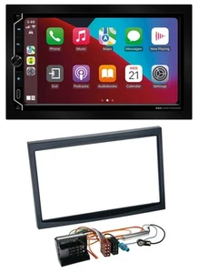 ESX 2DIN DAB USB MP3 Bluetooth Autoradio für Citroen C3 C2 Berlingo Jumpy schwar - Bild 1 von 9