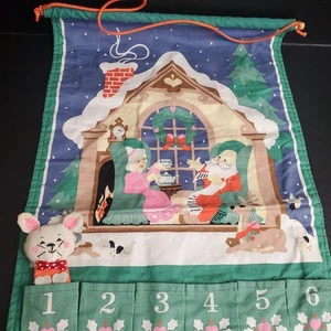 Vintage Avon Countdown to Christmas Advent Calendar with Original Mouse 1987 - Picture 1 of 12