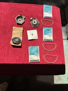 1967 68 69 Corvette 427 Tripower 3x2 Vacuum Pod Housings Diaphragms Gaskets - Picture 1 of 9