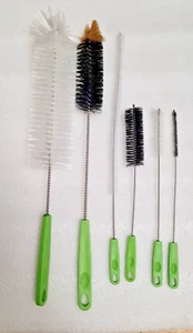 Long Bottle Cleaner Brush and Straw Cleaner Brush Set UK - Picture 1 of 13