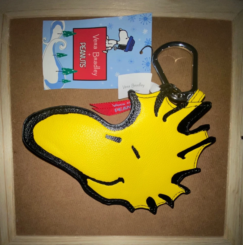 NUEVO CON ETIQUETAS’s Vera Bradley PEANUTS Esquí Pista Snoopy WOODSTOCK Bolso Dije  Foto 1 de 1