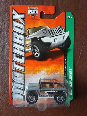 Matchbox MBX Explorers 117/120 - Jeep Willys Concept - Carded - Mint - Image 1 of 2