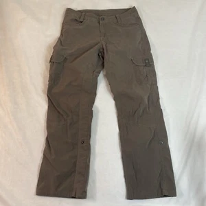 Kuhl Hose Damen 8 braun Outdoor Freizeit Camp Wandern Roll Up Vintage Patina Dye - Bild 1 von 21