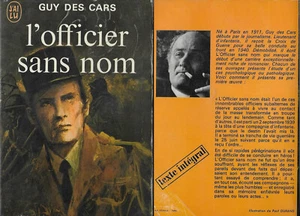 LIVRE - GUY DES CARS : L' OFFICIER SANS NOM - Foto 1 di 2
