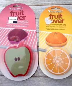 Stay Fresh Fruit Covers Apple & Orange Fresh Fruit Covers - Bild 1 von 3