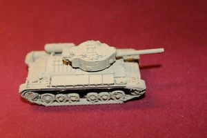 SCALA 1/72ND STAMPATA IN 3D WW II BRITISH VALENTINE IX TANK 6 POUNDER GUN - Foto 1 di 4