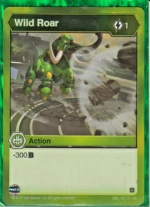 1 x Bakugan Age of Aurelus Ventus Wild Roar Action Card - ENG 45 CO AA New - Picture 1 of 1
