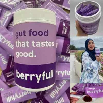 2 Bottle Berryfull Juice Weight Loss Control Supplement 10 sachet Express Ship - Image 1 of 4