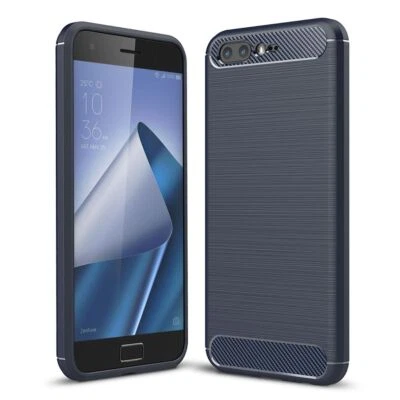 ASUS Zenfone 4 Pro ZS551KL Custodia Cover per Cellulare Protezione Bumper Blu - Immagine 1 di 4