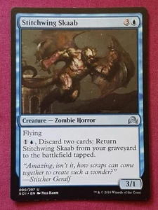 Magic The Gathering SHADOWS OVER INNISTRAD STITCHWING SKAAB blue card MTG - Picture 1 of 2