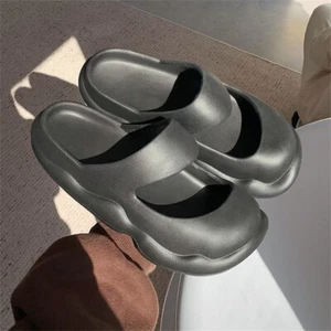 Women's summer slippers non-slip breathable soft slip-on waterproof sandals - Picture 1 of 8