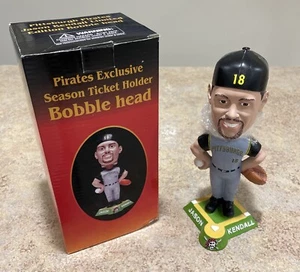 2002 Jason Kendall Pittsburgh Pirates Season Ticket Holder Bobblehead with Box - Picture 1 of 14