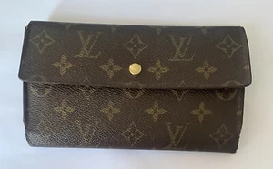 Louis Vuitton Spring Trifold Wallet International Monogram Canvas - Made In France - Bild 1 von 6
