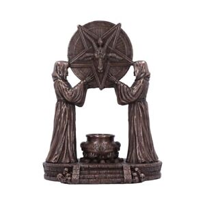 Baphomet's Altar 18.5cm Ornament Cold Cast Bronze. By Veronese. Great.