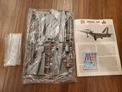 1/48 ESCI Dassault Mirage 2000 Recessed panel Lines Cartograph Decals US Seller! - Image 1 of 4