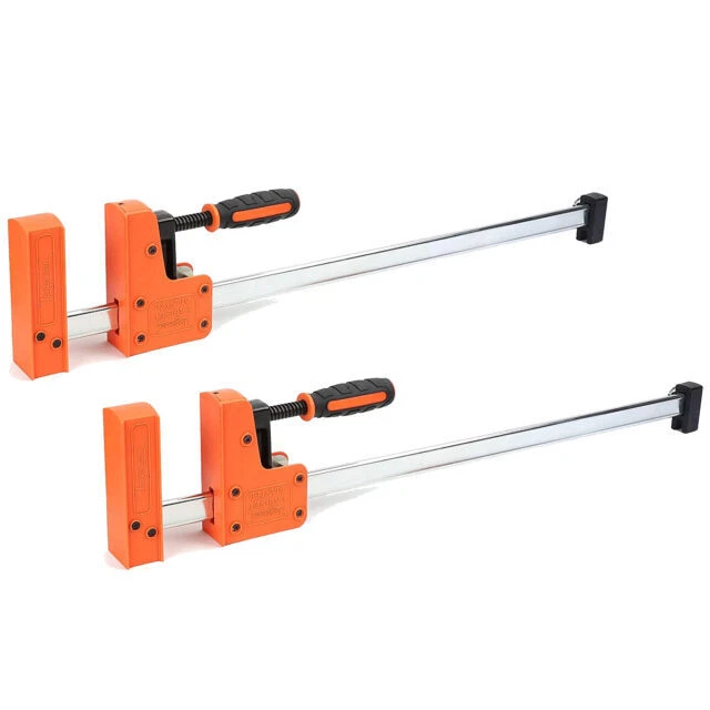 Jorgensen Cabinet Master 24-inch 90° Parallel Jaw Bar Clamp - Pack of 2