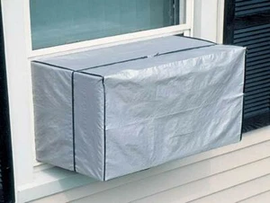 Air Conditioner Cover AC Window Unit With Elastic Straps Free Shipping (4328) - Picture 1 of 7
