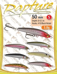 Artificiale spinning hard bait Trabucco Rapture Sweeper Jerkbait 50mm 3.0gr - Picture 1 of 11