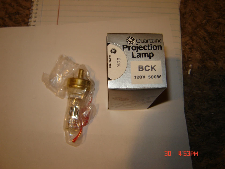  BCK Photo Projection LIGHT BULB Studio LAMP Projector  1 NEW BCK Bulb - Image 1 of 1