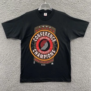 Trailblazers Herren L Single Stitch 1992 Conference Champions NBA Playoffs - Neu ohne Etikett - Bild 1 von 11