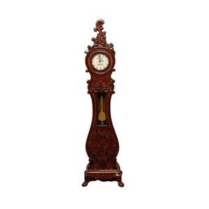 1/12Dollhouse Miniature Furniture Grandfather Standing Clock Vintage Clock model - Picture 1 of 7