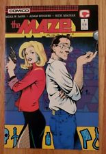 The Maze Agency # 1 VFNM 1st Print Comico Comic Book Adam Hughes Barr
