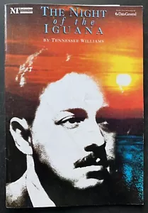 LA NOCHE DE LA IGUANA 1992 Programa de Teatro Nacional Tennessee Williams - Imagen 1 de 5