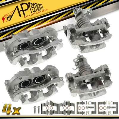 4x Pinzas de freno delanteras y traseras con soporte para Chevrolet Impala 2011 2012 2013 Foto 1 de 4