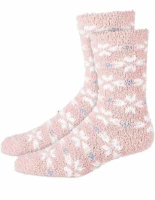 Charter Club Women's Printed Super-Soft Cozy Socks, CHALKY ROSE TILE, ONE SIZE - Image 1 of 2