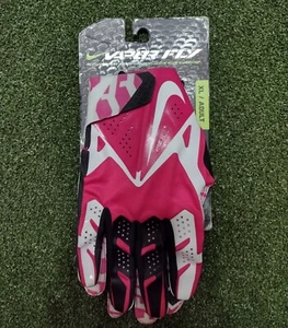 Gants récepteurs de football Nike Vapor Fly XL NFL rose blanc noir - Photo 1/2