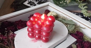 Candle, handmade decorative, scentedcandles - Picture 1 of 6