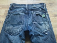 Distressed Italian Designer Brand Denim ENERGIE Jeans Big Pockets Copperhead