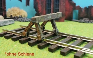 Buffer Fits for Gauge 0 (Scale 1:45) Rusty Painted Or Unpainted - Picture 1 of 7