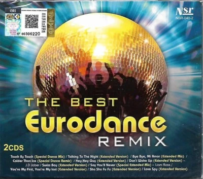 The Best Eurodance Remix 2CD  Synth-pop Italo-Disco Extended Dance Mix Malaysia - Image 1 of 4