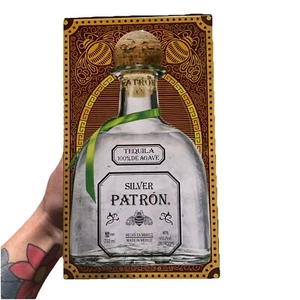 NEW Patron Tequila Silver Wolf Heritage Tin Canister Limited Edition 2018 Empty - Picture 1 of 4