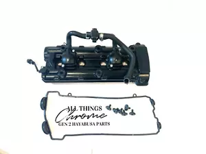 BRAND NEW OEM CYLINDER HEAD VALVE COVER W GASKET GEN 2 2008-2020 SUZUKI HAYABUSA - Foto 1 di 10