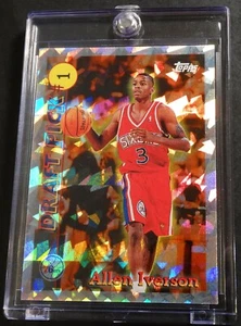 ALLEN IVERSON 1996 TOPPS DRAFT REDEMPTION ROOKIE #DP1 SIXERS HOF - Picture 1 of 2