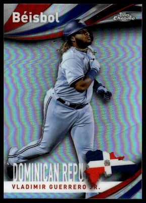 2021 Topps Chrome #B-6 Vladimir Guerrero Jr. Beisbol [GOATCARDS] - Image 1 of 2