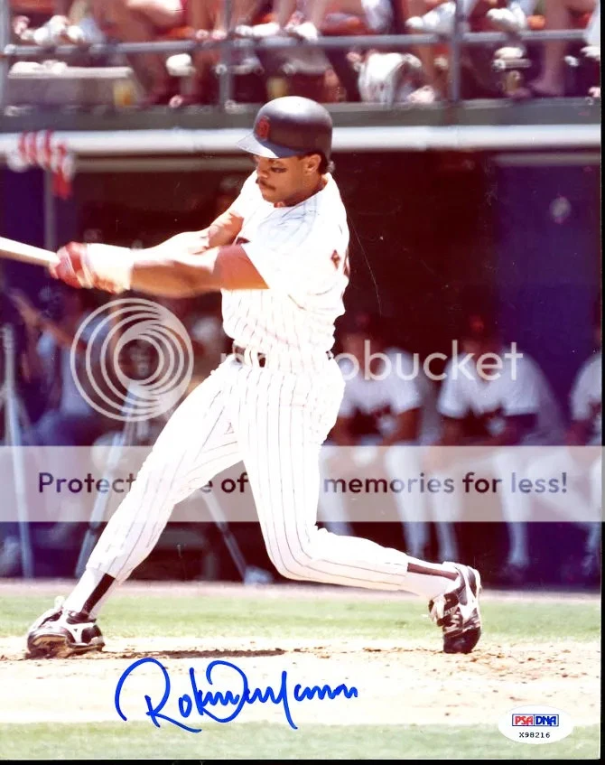 Roberto Alomar Psa/dna Signed 1/1 Original Image 8x10 Photo Autograph - Image 1 of 1