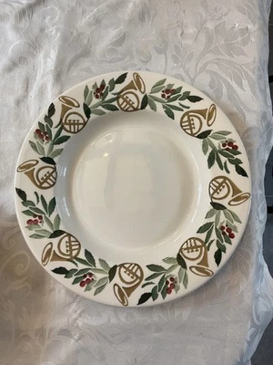 EMMA BRIDGEWATER BRING IN THE GREEN DINNER PLATE SECOND NEW B - Image 1 of 4