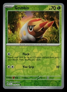 Grubbin 018/162 Common Reverse Holo SV05: Temporal Forces NM - Picture 1 of 2