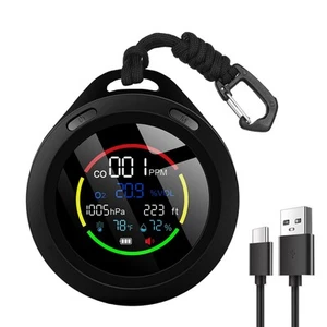 Kohlenmonoxidmelder, tragbarer Melder für schwarz  - Bild 1 von 8