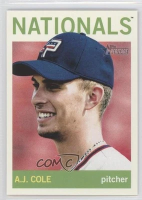 2013 Topps Heritage Minor League Edition AJ Cole #206 - Image 1 of 2