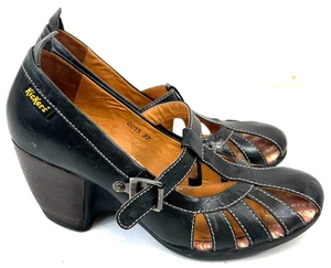 Kickers, Mary Jane, Heels, Black, Women's UK 4 - Picture 1 of 10